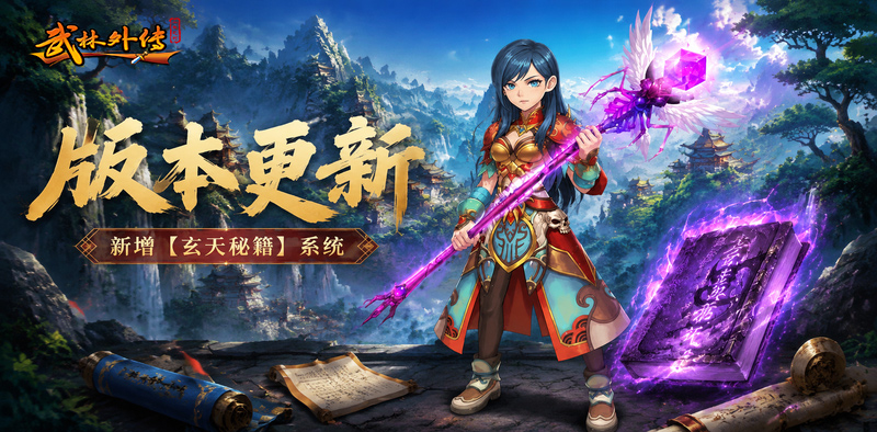 武林外传十年之约手游：玄天秘籍重磅来袭！还有水破凉山剧本同步开启 第1张